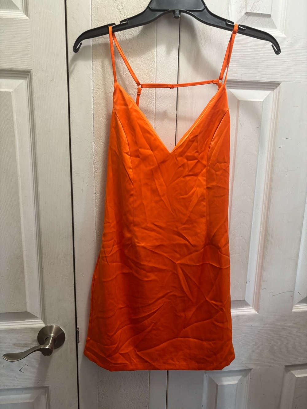 Superdown Women's Satin Slip Dress - Orange